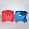 Taburete de plástico de banca de moda taburete de zapato sin deslizamiento en espesas taburetes infantiles