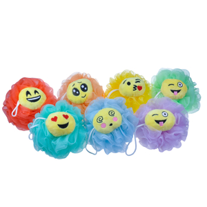 Esponja de baño Malla Puff Esponja de baño corporal exfoliante Esponja para niños TJ045