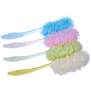 Esponja de baño suave Juguetes de baño Exfoliante corporal Ventas al por mayor Esponja exfoliante de baño TJ029