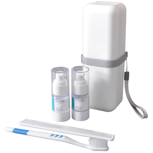 Copa de enjuague bucal multifuncional para viajar 2 tazas para artículos de tocador de almacenamiento viajar con cepillo de dientes portátil