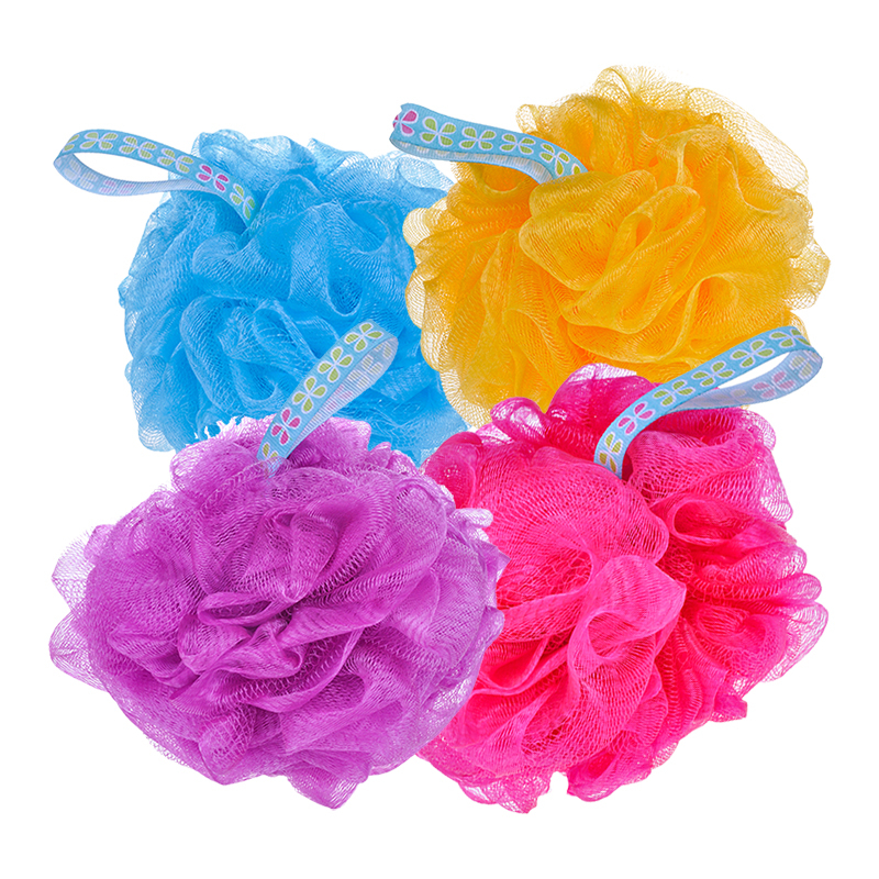 TJ115 Bola de esponja de bañera para niños de red de redes suaves de TJ115