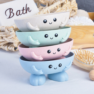Accesorios de baño de jabón personalizados Cajas de jabón de barra de jabón de plástico